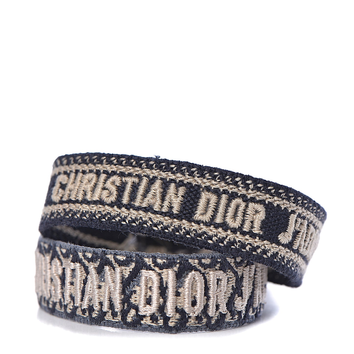 Woven Cotton J'Adior Friendship Bracelet Set Navy