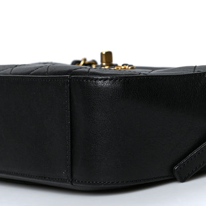 Chanel Goatskin Quilted Chanel 19 Camera Case Black 9 of 9