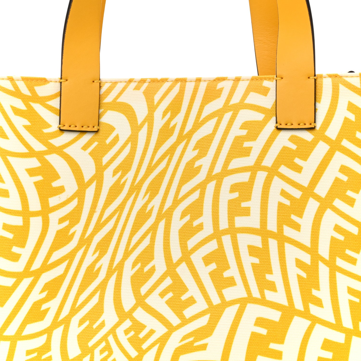 Fendi X SARAH COLEMAN Glazed Canvas Vitello King FF Vertigo