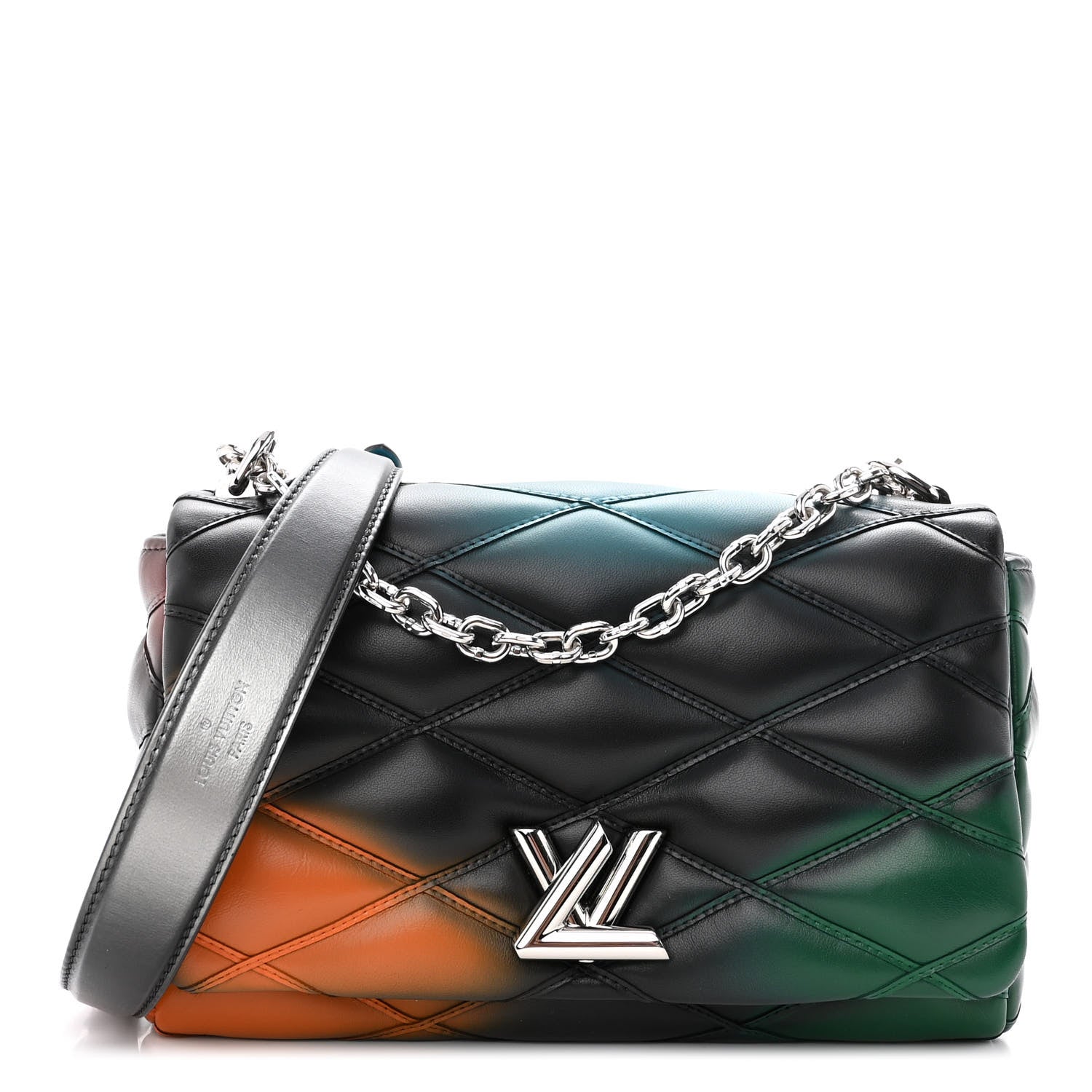 Louis Vuitton Lambskin Malletage GO-14 PM Hologram 3 of 10