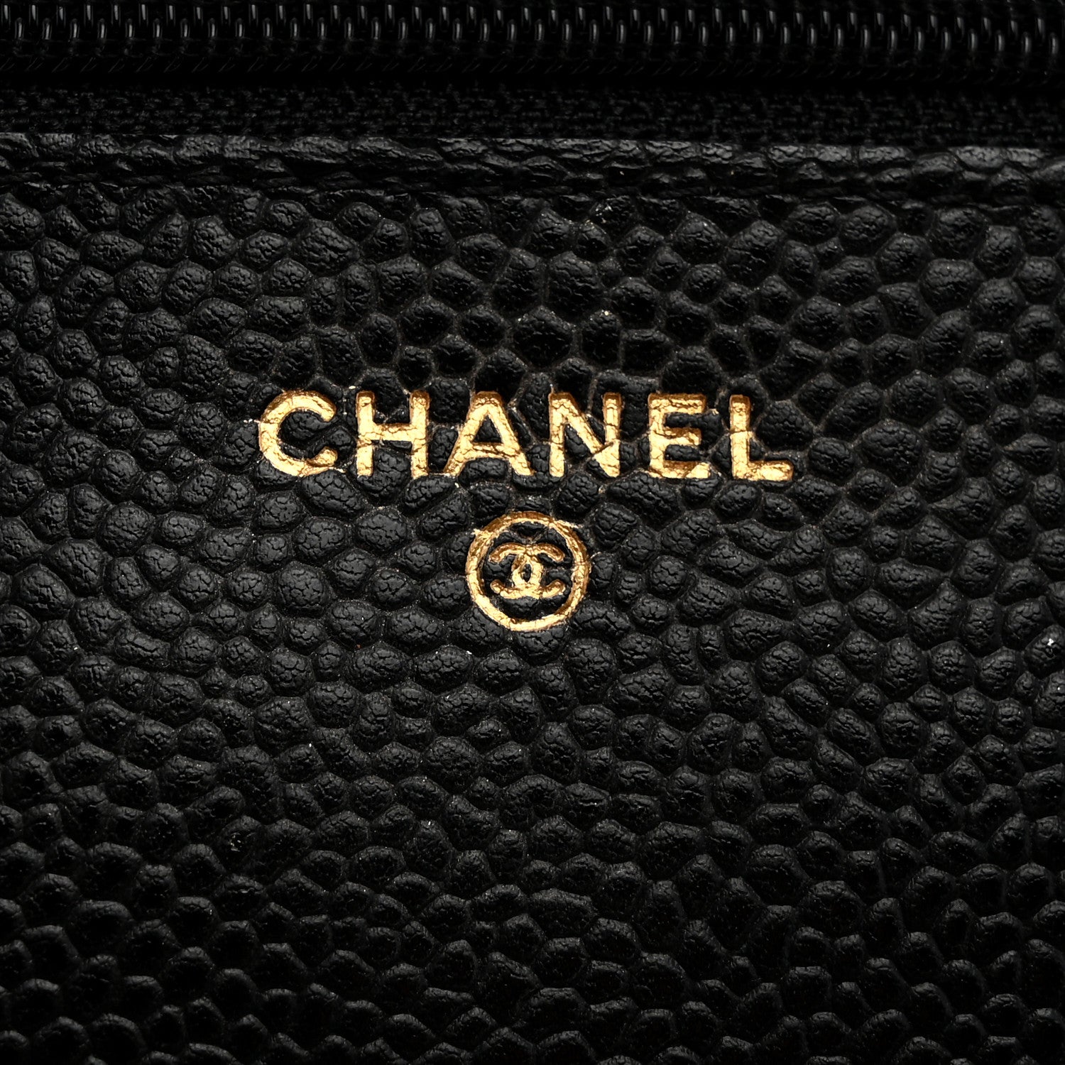 Chanel Caviar Quilted Wallet on Chain WOC Black 6 of 10