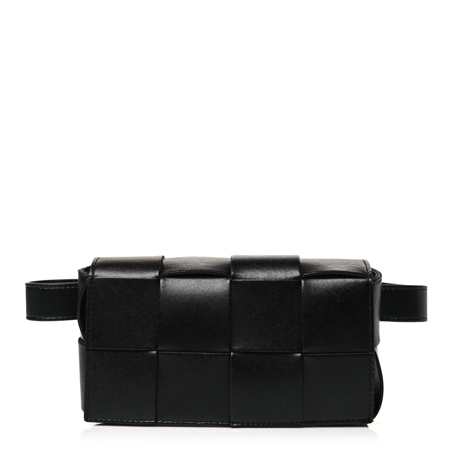 Bottega Veneta Nappa Maxi Intreccio The Belt Cassette Bag Black 1 of 10