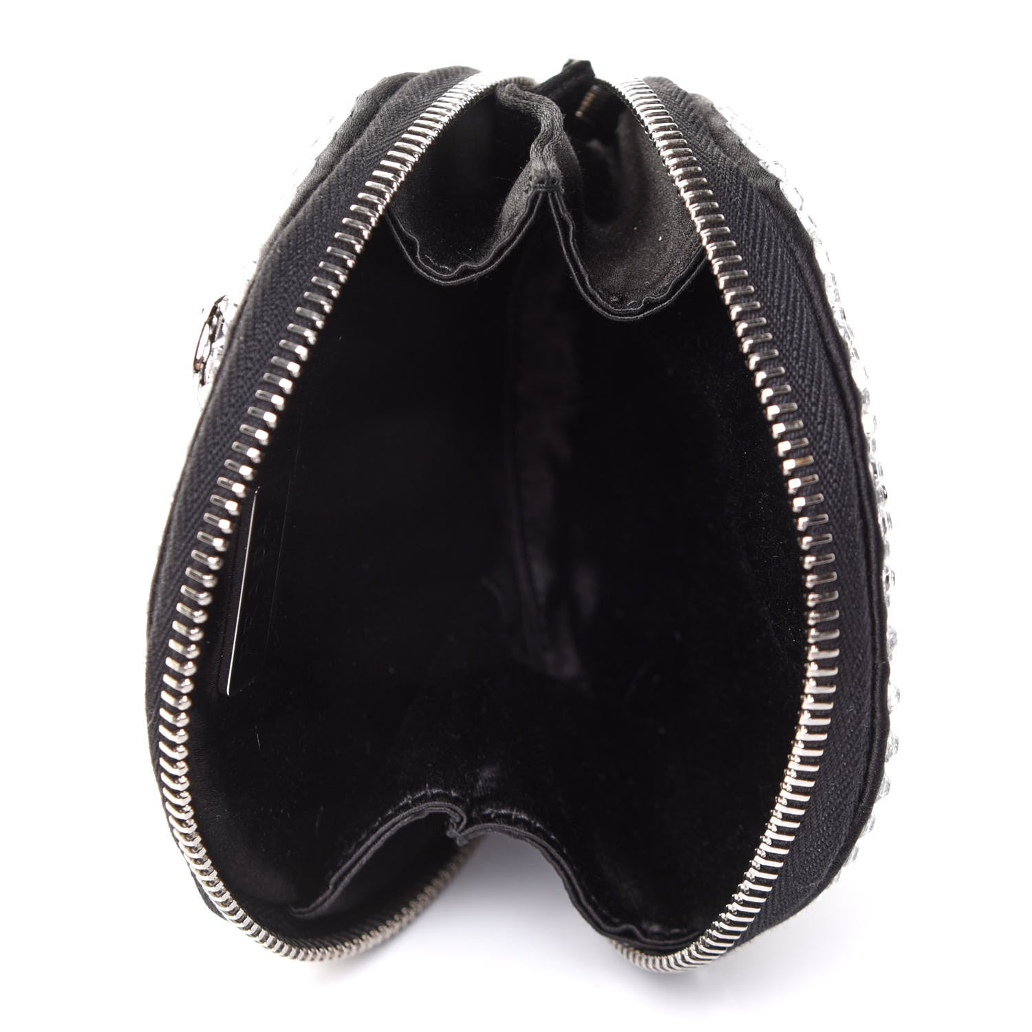 Prada Satin Crystal Round Shoulder Bag Cristal 5 of 11