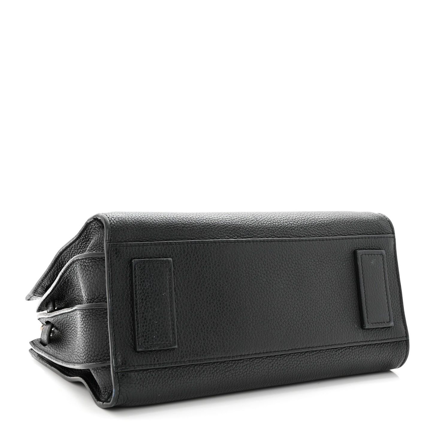 Grained Calfskin Baby Sac De Jour Souple Black