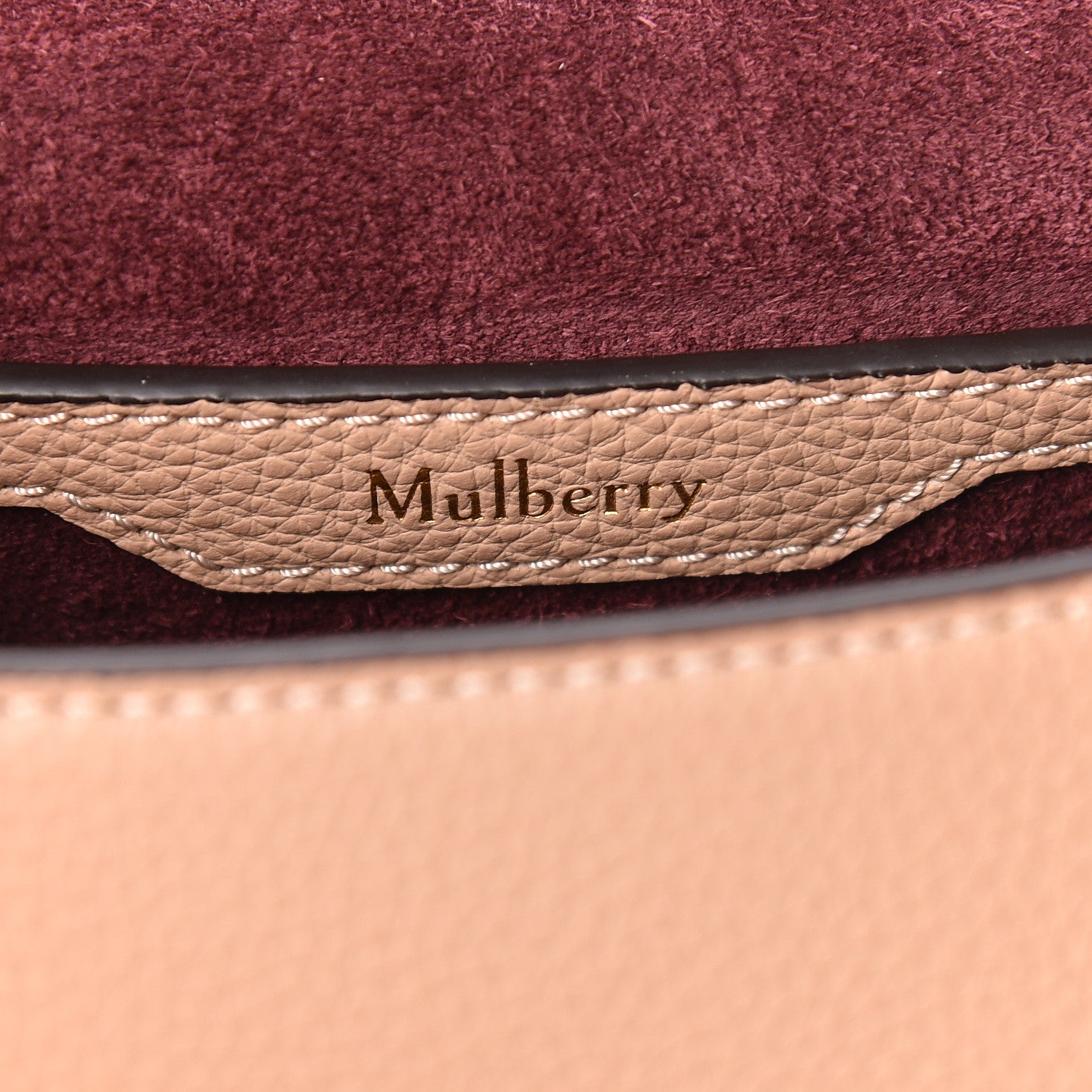 Mulberry Small Classic Grain Amberley Satchel Rosewater 6 of 13