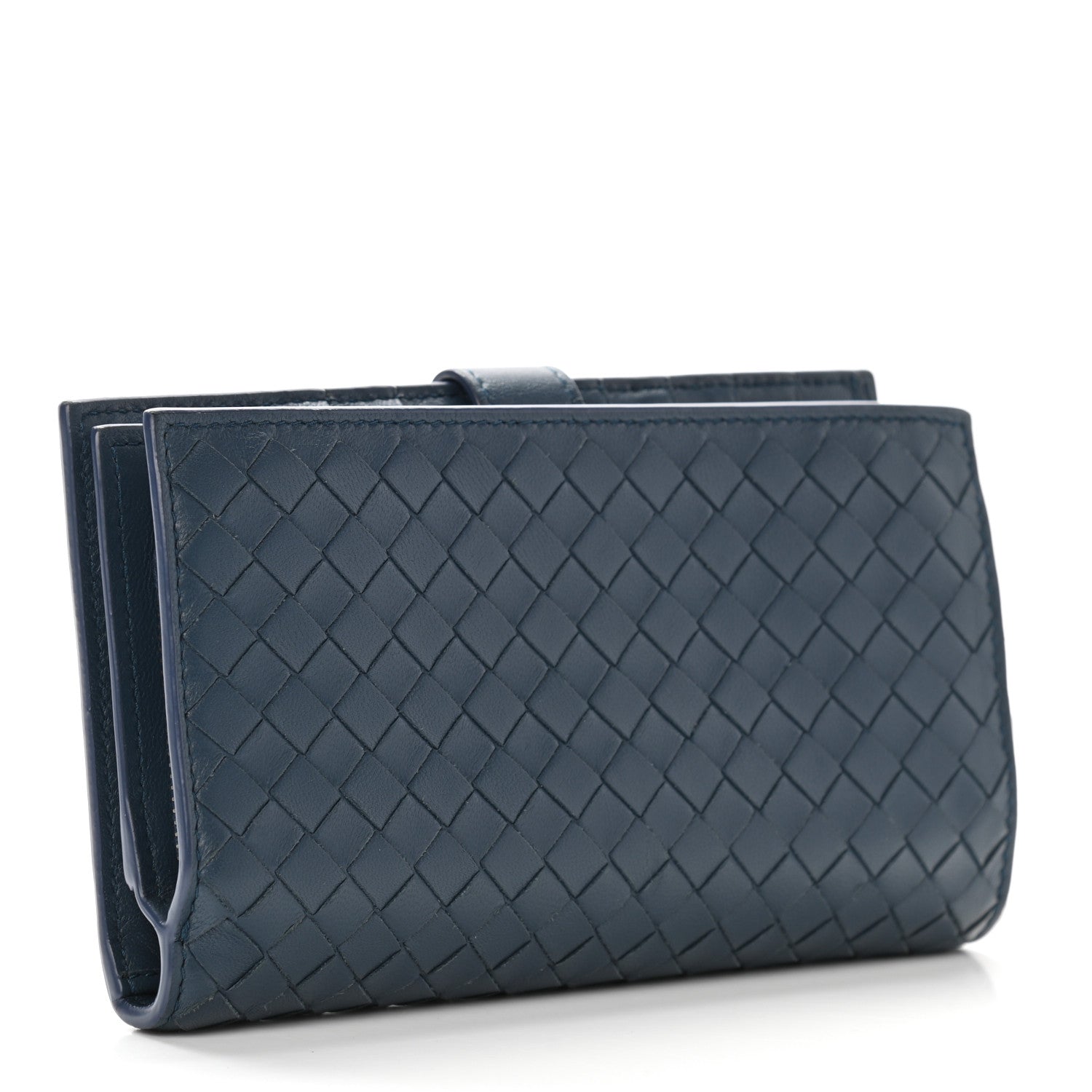 Bottega Veneta Nappa Intrecciato Continental Wallet Krim 3 of 10