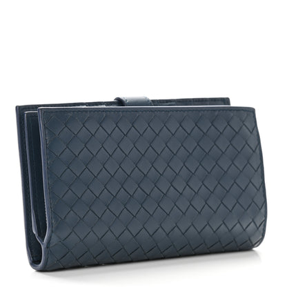 Bottega Veneta Nappa Intrecciato Continental Wallet Krim 3 of 10