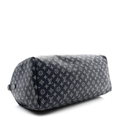 Louis Vuitton Monogram Upside Down Keepall Bandouliere 50 Ink 3 of 9