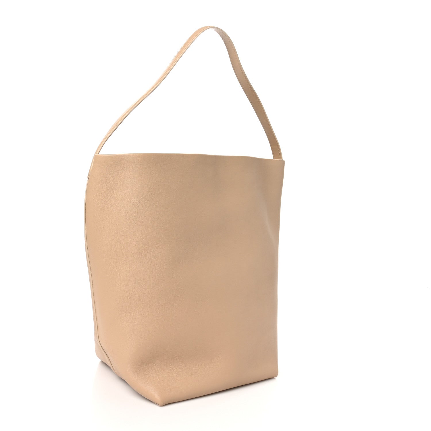 The Row Grained Calfskin Large N/S Park Tote Dune 3 of 11