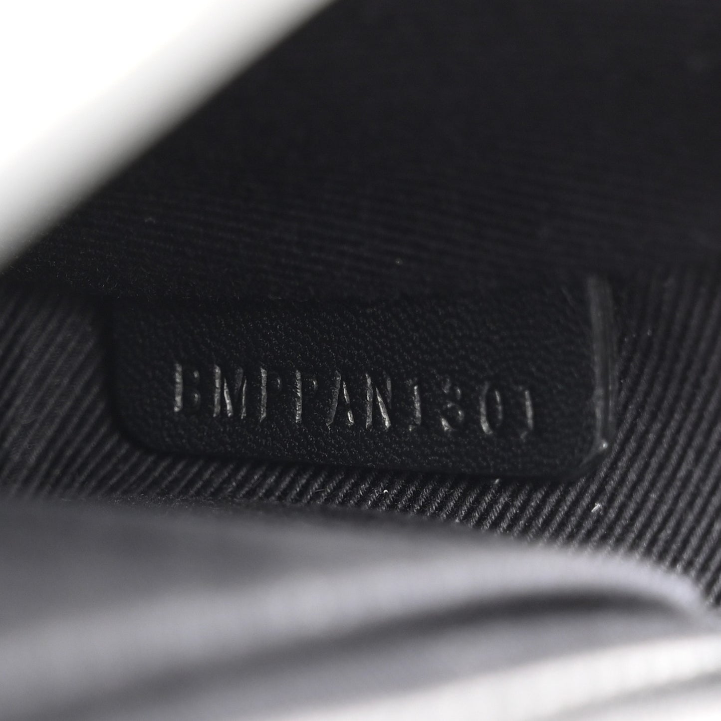 Calfskin Gingham Print Small Lola Bag Black White