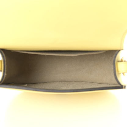 Chloe Calfskin Suede Small Nile Bracelet Bag Lemonade 5 of 9