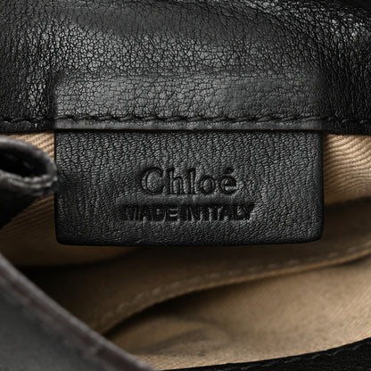 Chloe Suede Calfskin Mini Faye Backpack Black 6 of 12