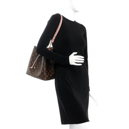 Louis Vuitton Monogram Neonoe MM Rose Poudre 2 of 8