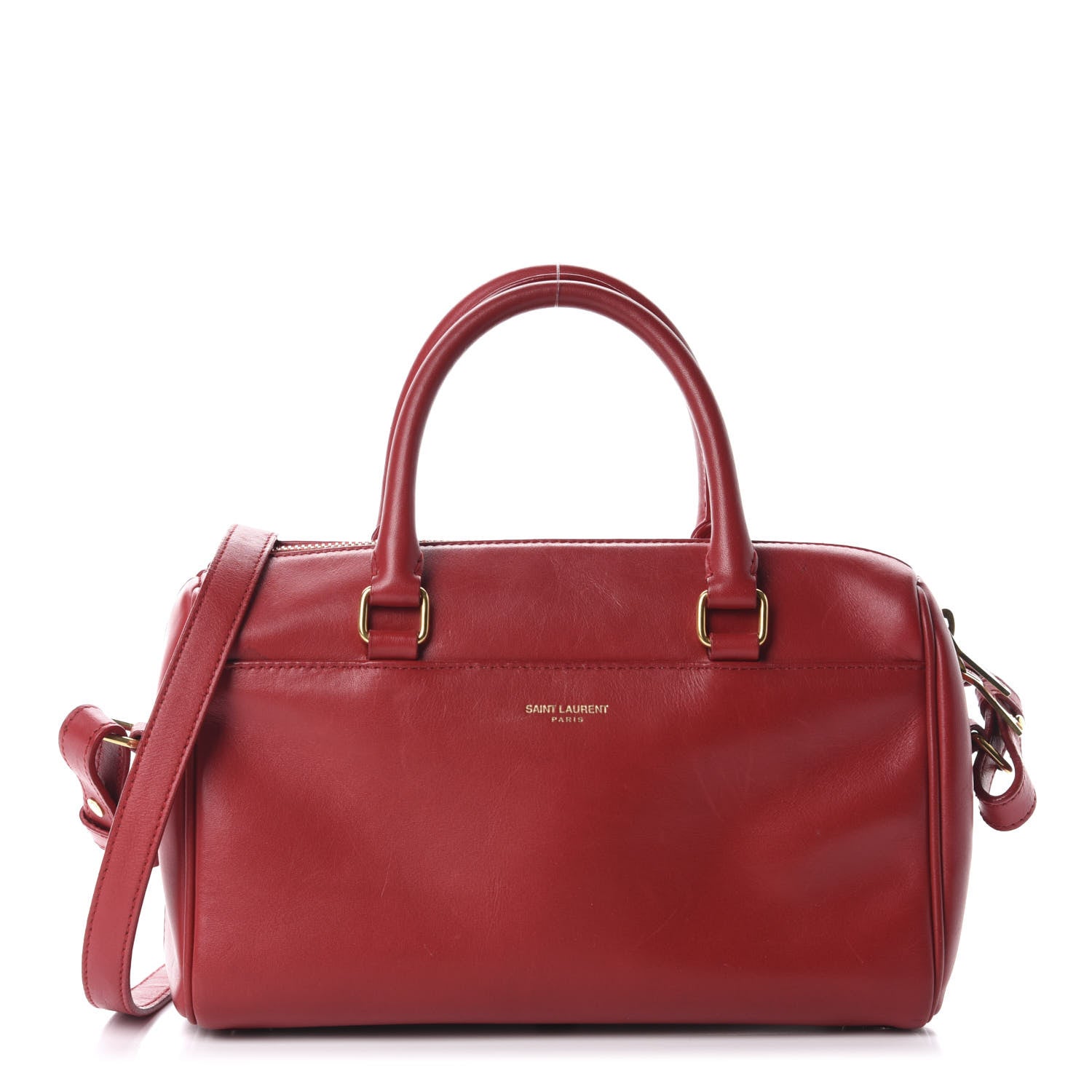 Saint Laurent Calfskin Classic Baby Duffle Red 1 of 12