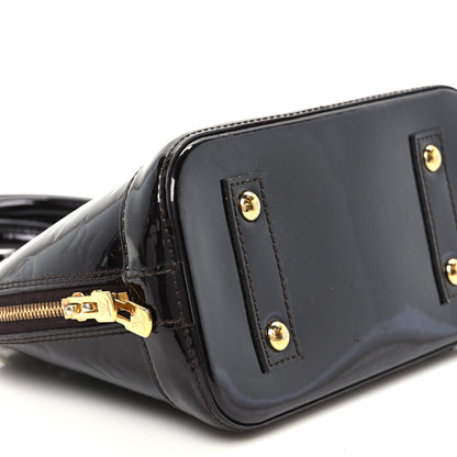 Louis Vuitton Vernis Alma BB Amarante 8 of 9