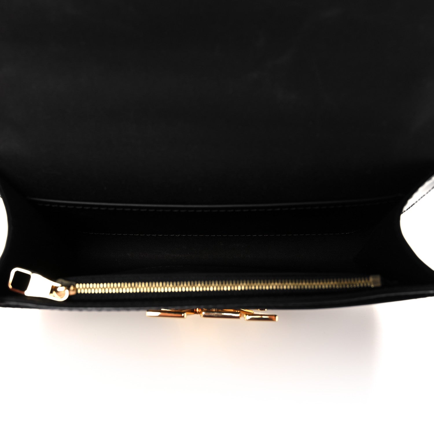 Louis Vuitton Patent Chain Louise MM Black 4 of 9