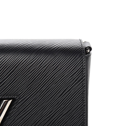 Louis Vuitton Epi Twist Shoulder Bag MM Black 11 of 13