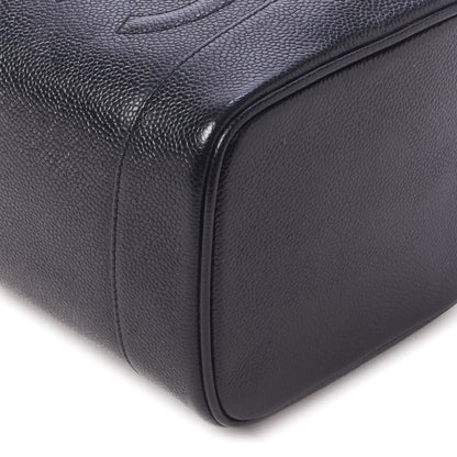 Chanel Caviar Vanity Cosmetic Case Black 5 of 9