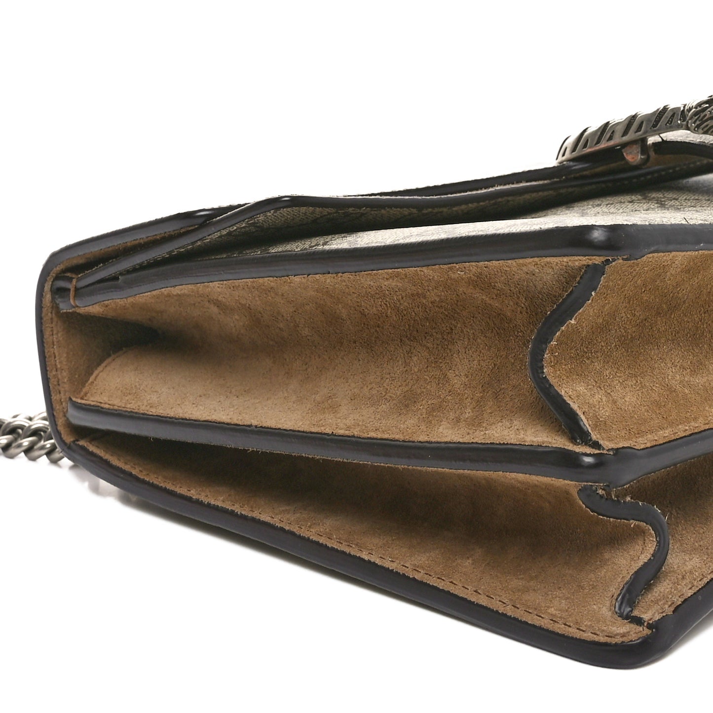 GG Supreme Monogram Medium Dionysus Shoulder Bag Taupe