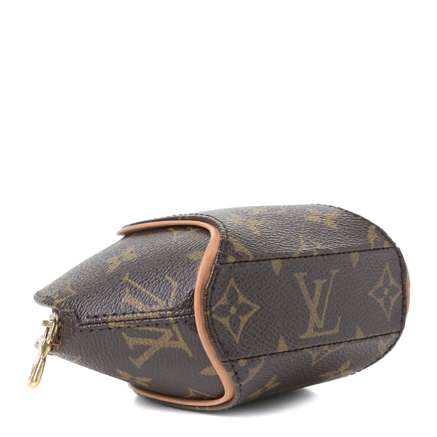 Louis Vuitton Monogram Mini Ellipse Wristlet Clutch 7 of 10