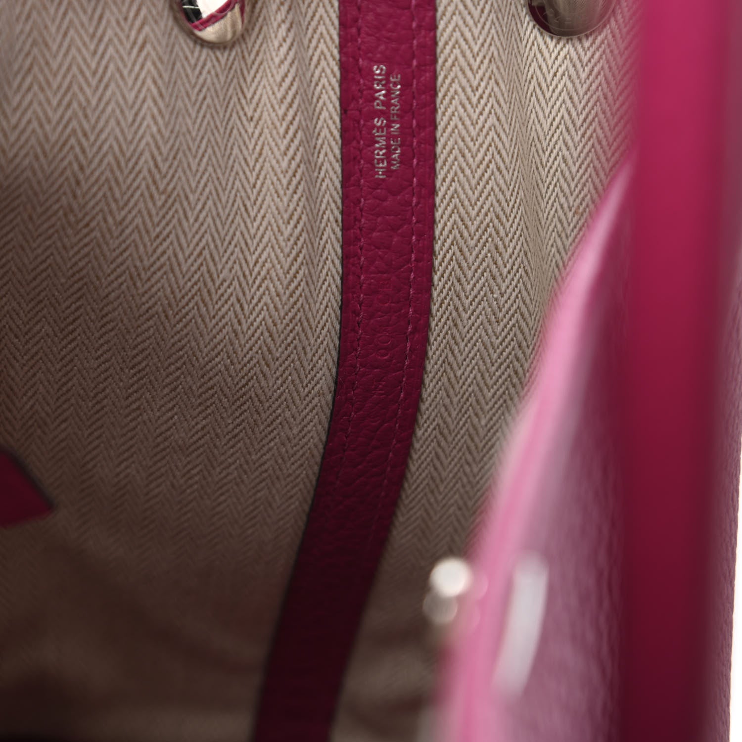 Hermes Vache Country Garden Party 30 TPM Rose Pourpre 9 of 11
