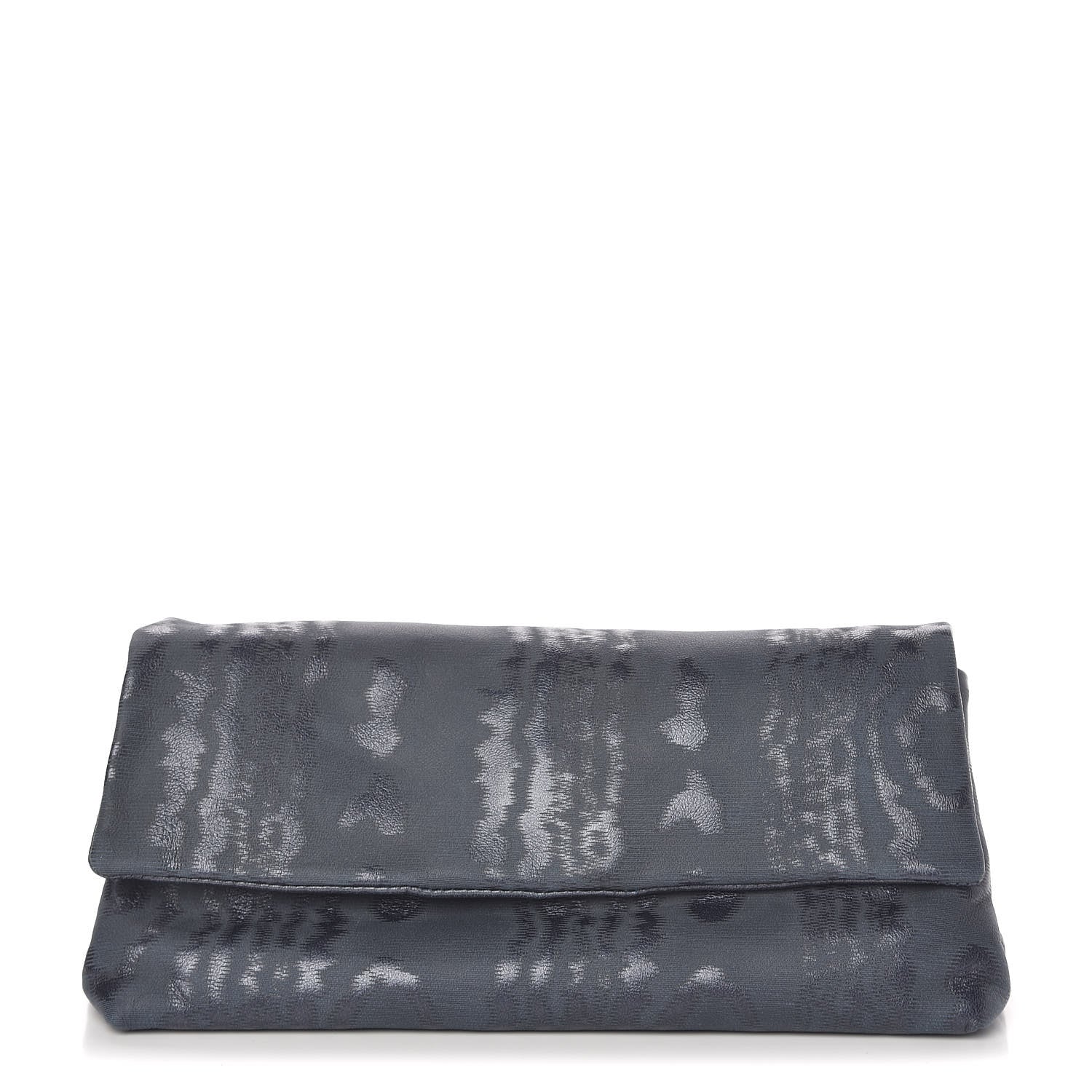 Bottega Veneta Iridescent Moire Cosmetic Case Grey 1 of 8