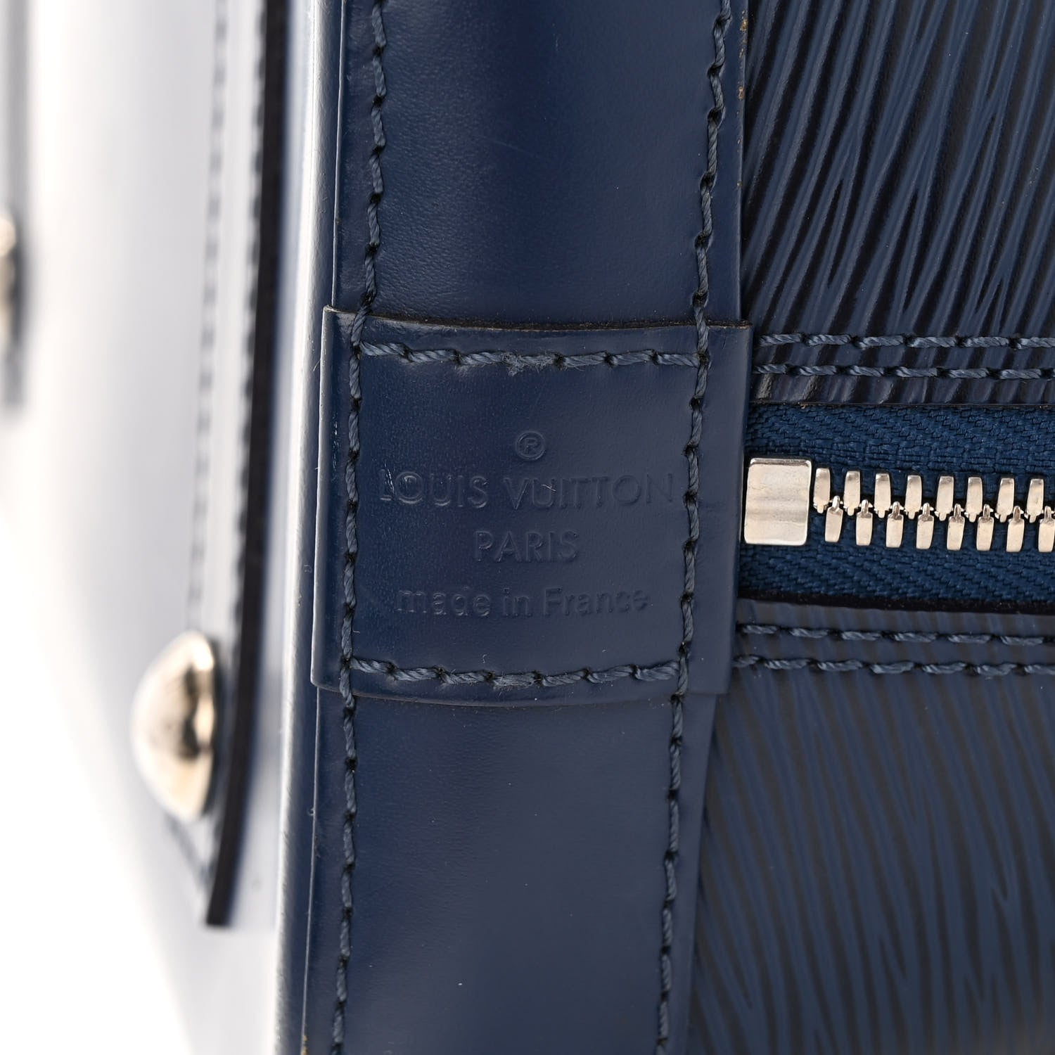 Louis Vuitton Epi Alma PM Indigo 6 of 10