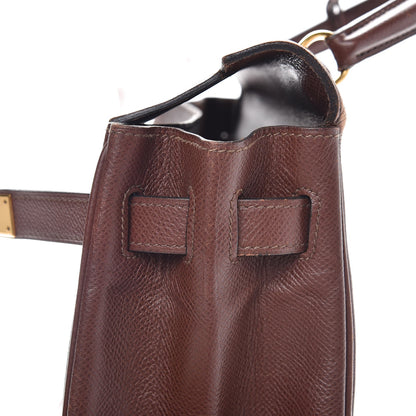 Hermes Courchevel Retourne Kelly 32 Chocolate 13 of 37