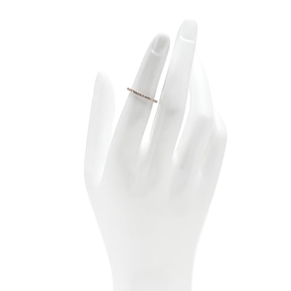 Cartier 18K Pink Gold Diamond 2mm Étincelle de Cartier Wedding Band Ring 48 4.5 2 of 4