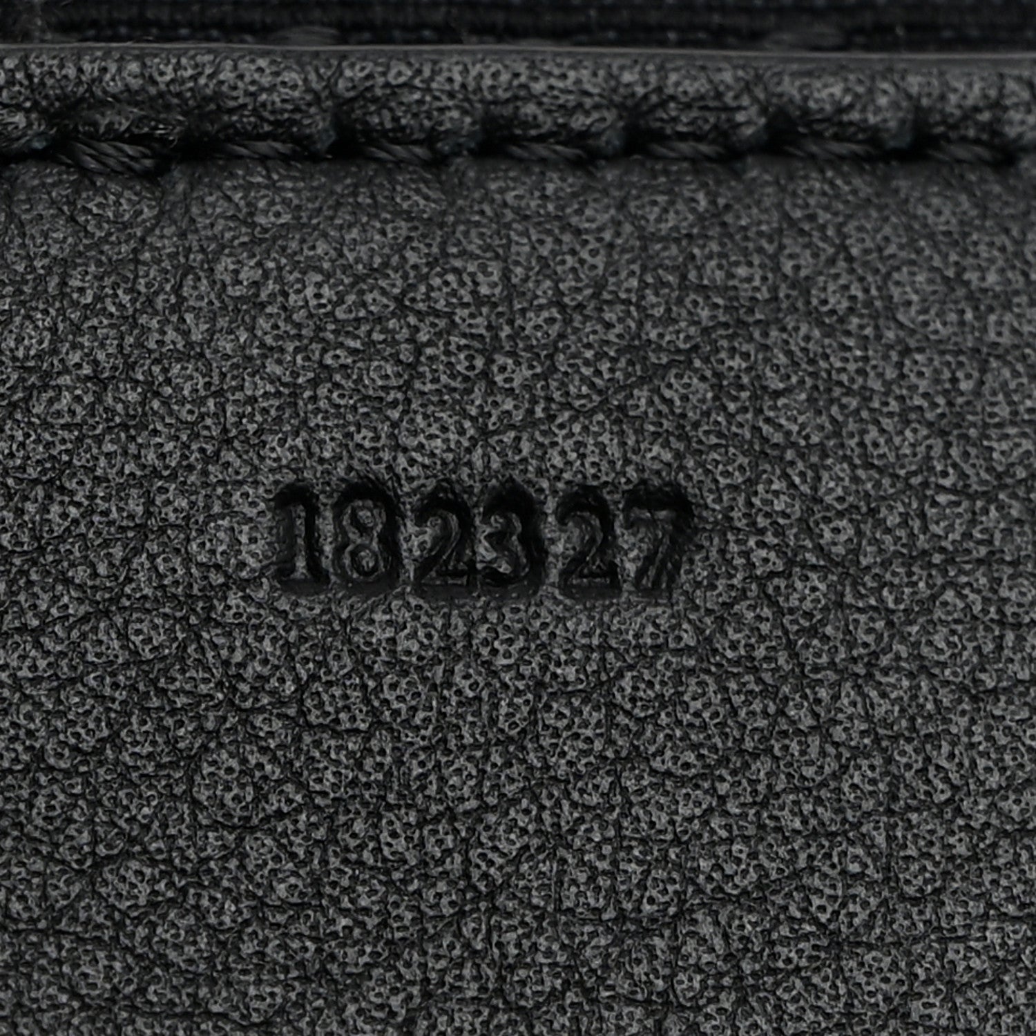 Loewe Calfskin Jacquard Webbing Anagram Strap Black 4 of 5