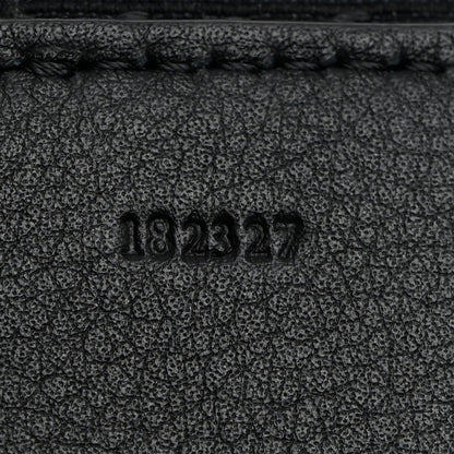 Loewe Calfskin Jacquard Webbing Anagram Strap Black 4 of 5