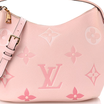 Louis Vuitton Empreinte Monogram Giant By The Pool Marshmallow Hobo PM Bouton De Rose 8 of 10