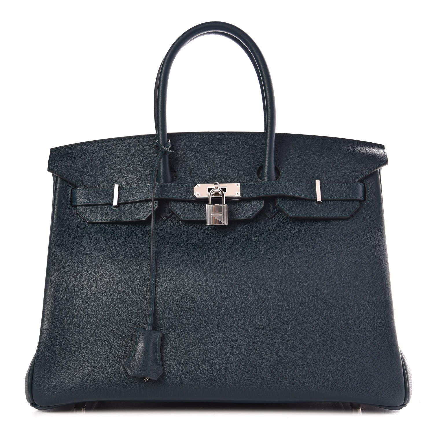 Hermes Taurillon Novillo Birkin 35 Vert Cypress 1 of 37