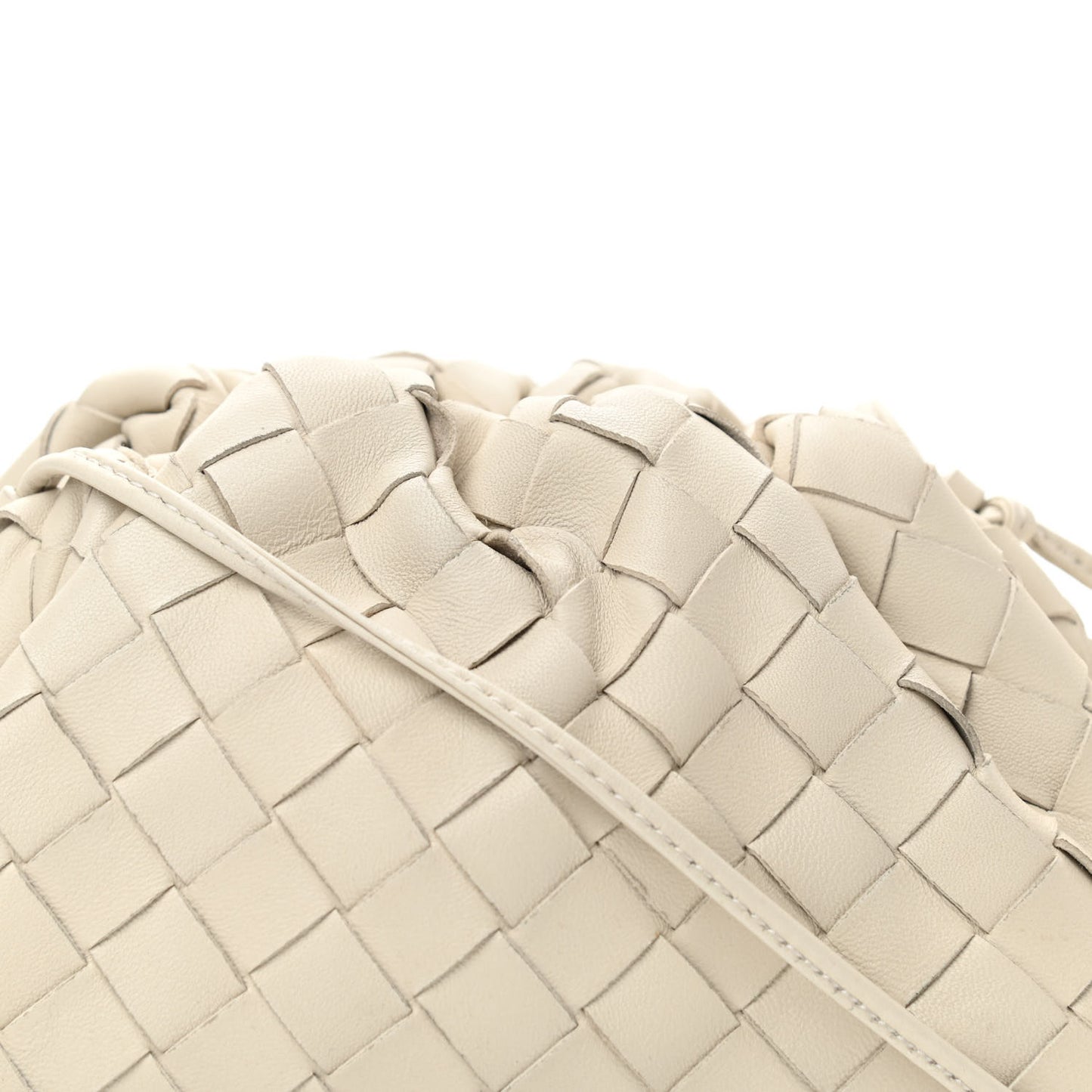 Nappa Intrecciato The Mini Pouch Plaster
