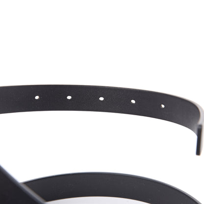Christian Dior Calfskin Saddle Belt 80 Black 4 of 6