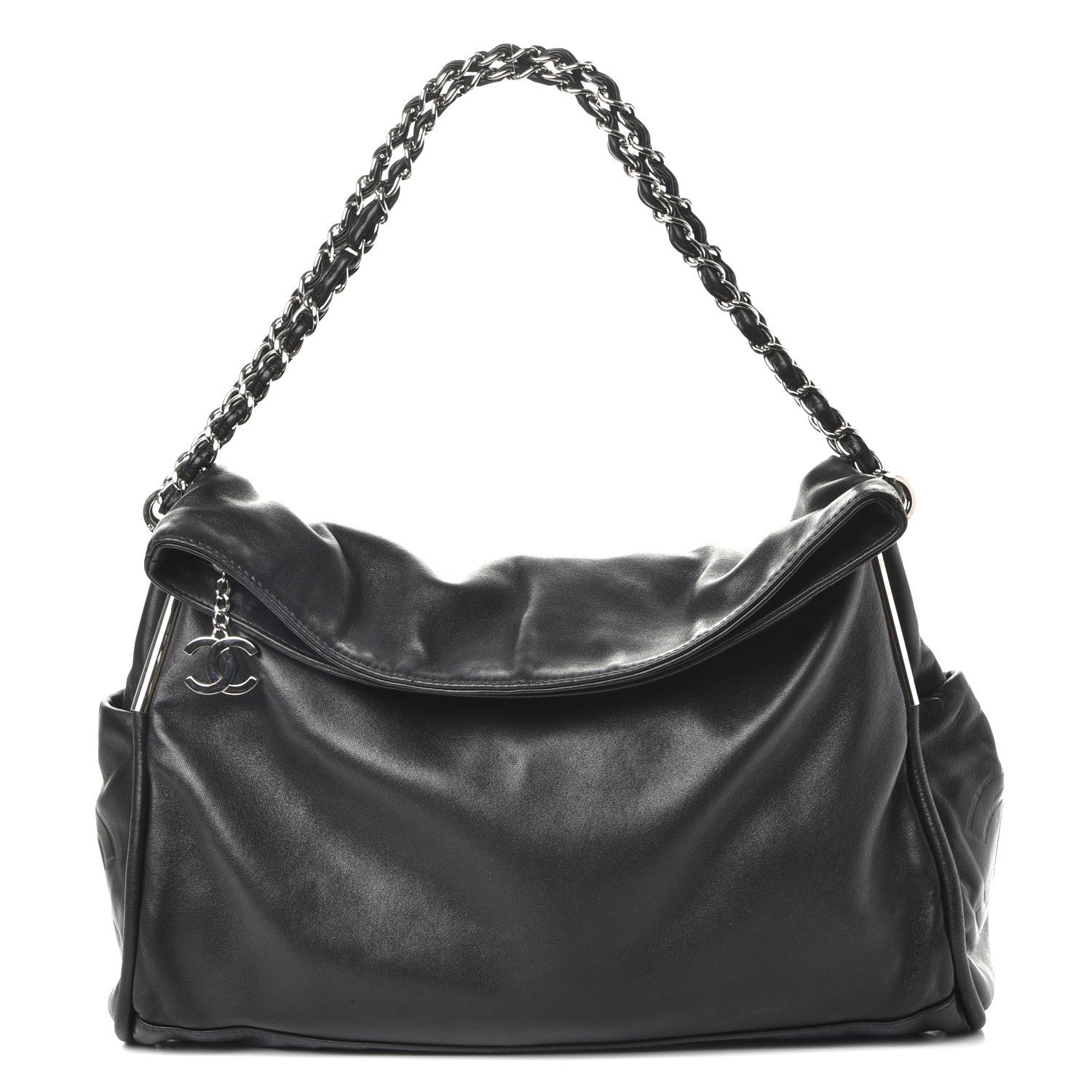 Chanel Lambskin Large Ultimate Soft Tote Black 1 of 8