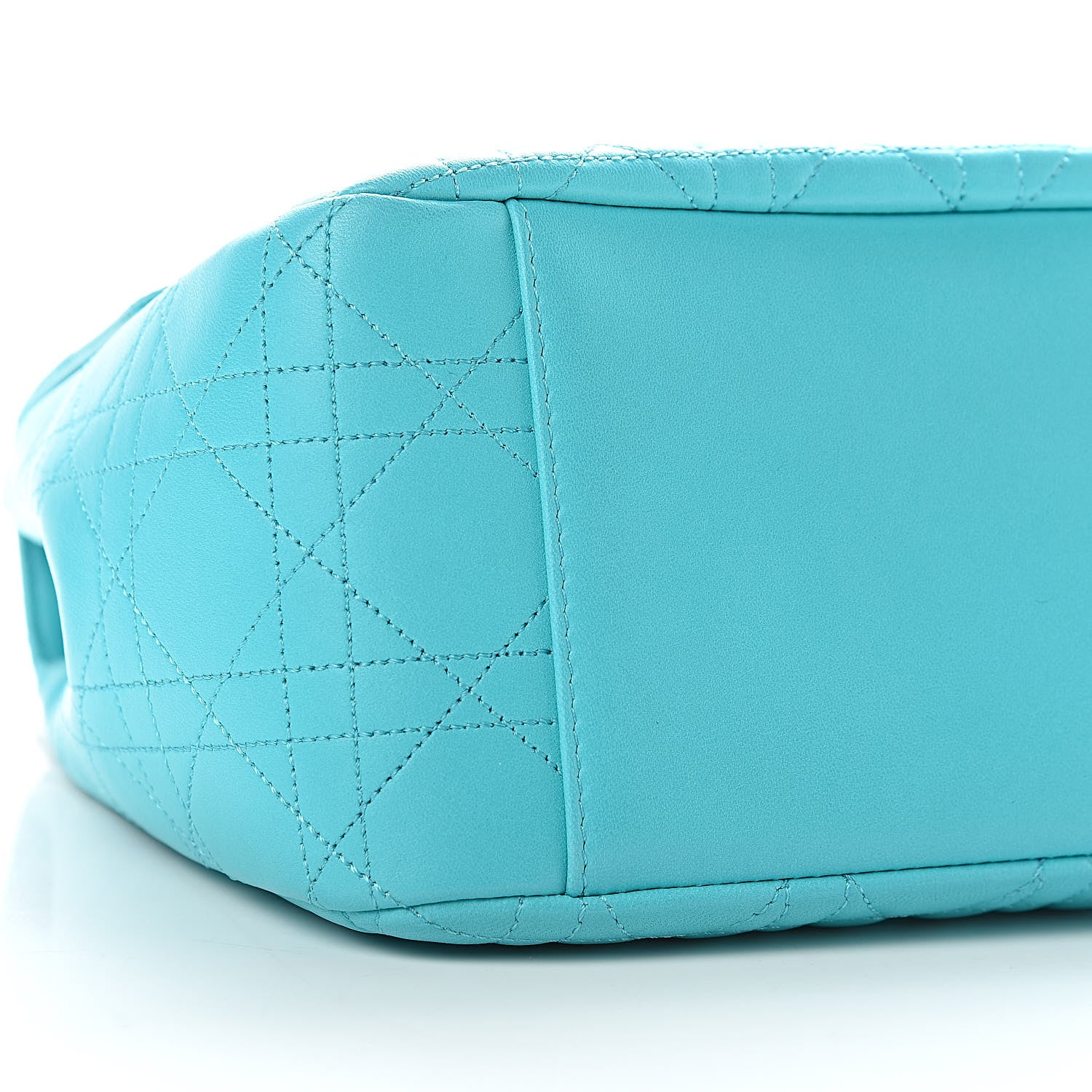 Christian Dior Lambskin Cannage Large Miss Dior Flap Turquoise 8 of 9