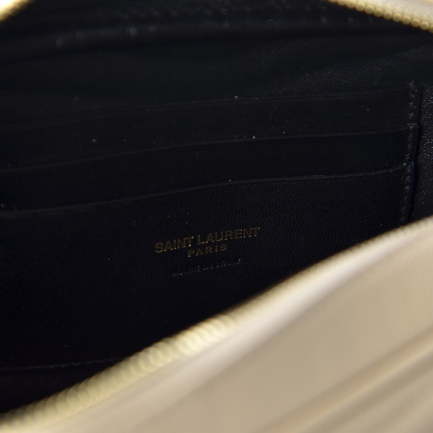 Saint Laurent Grain De Poudre Matelasse Monogram Mini Lou Camera Bag Dark Latte 7 of 10