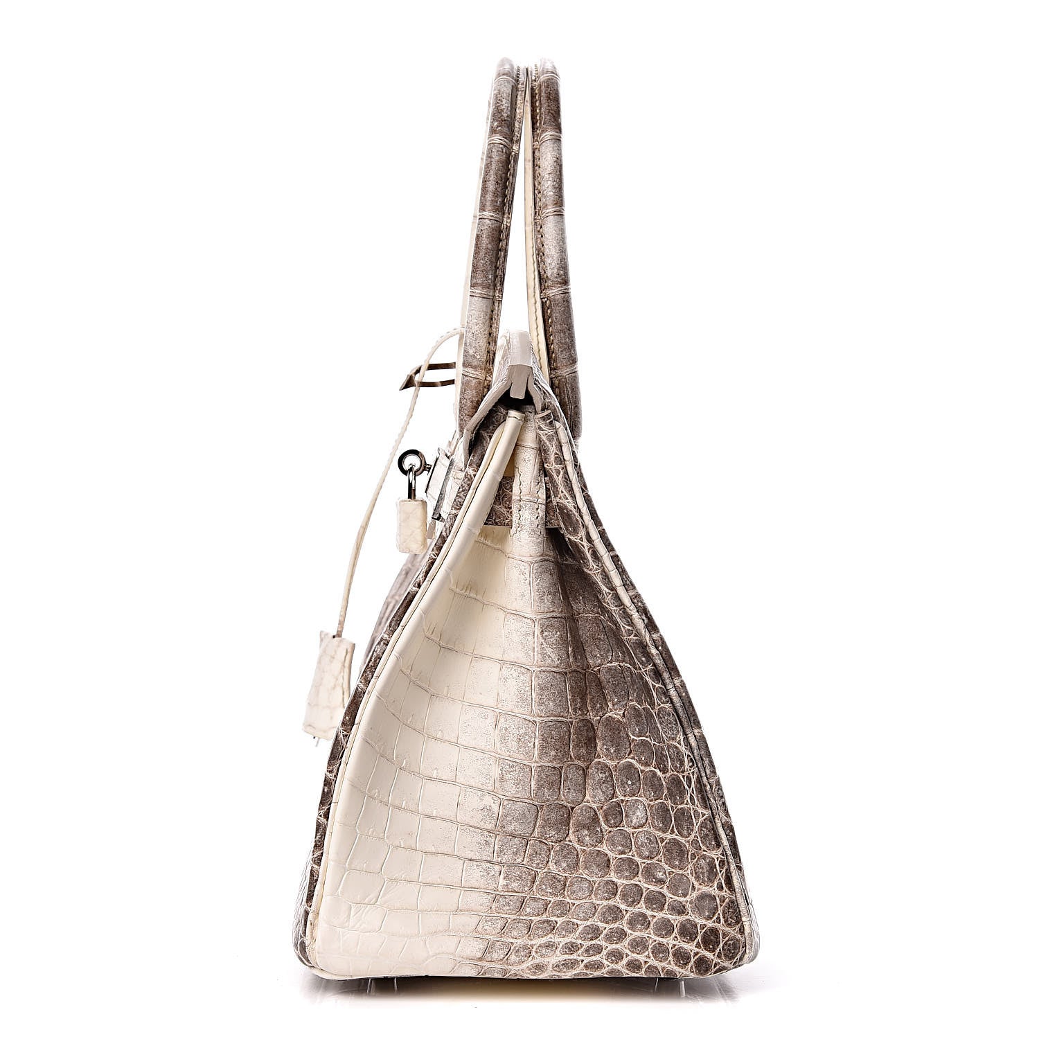 Hermes Matte Niloticus Crocodile Himalaya Birkin 30 Blanc 7 of 56