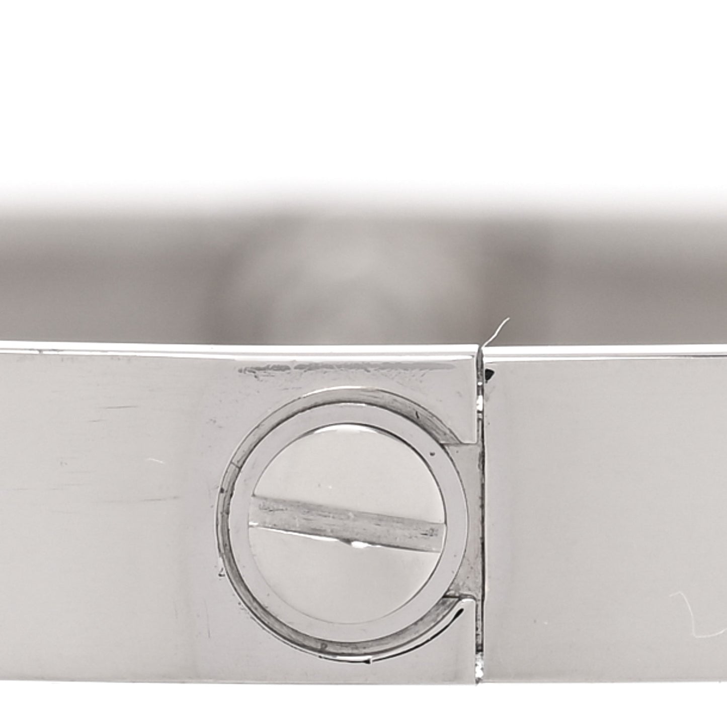 18K White Gold LOVE Bracelet 18