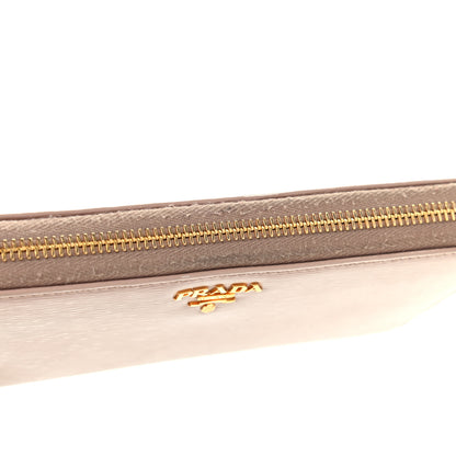 Prada Vitello Phenix Zip Around Wallet Cammeo 8 of 9