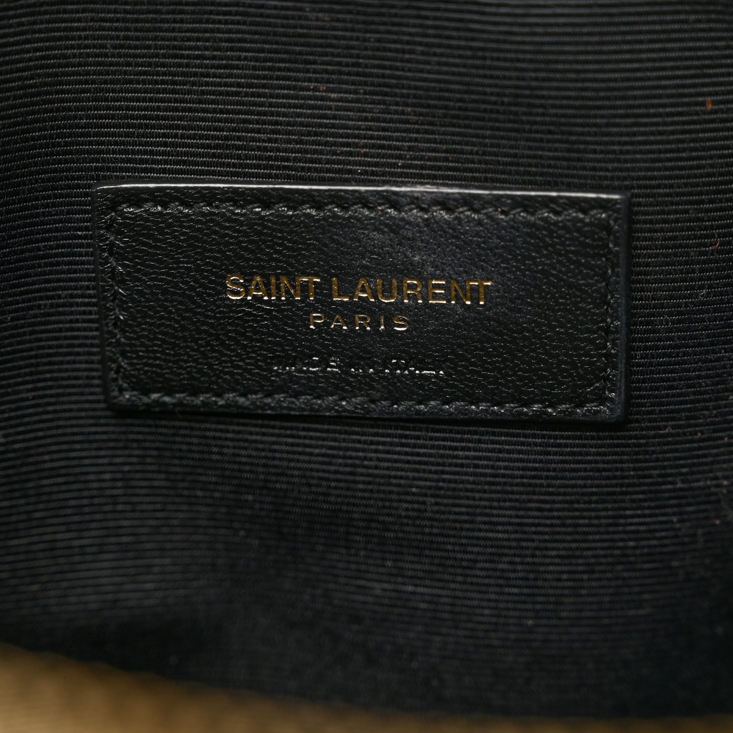 Calfskin Matelasse Monogram Cassandre Tablet Pouch Black