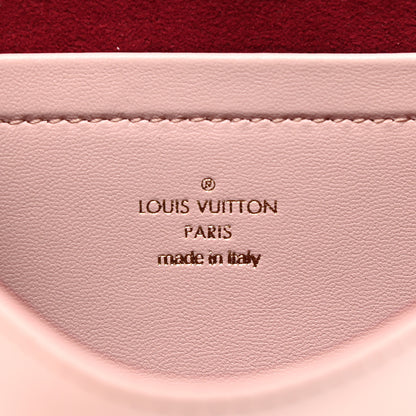 Louis Vuitton Lambskin Embossed Monogram Pochette Coussin Rose 7 of 10