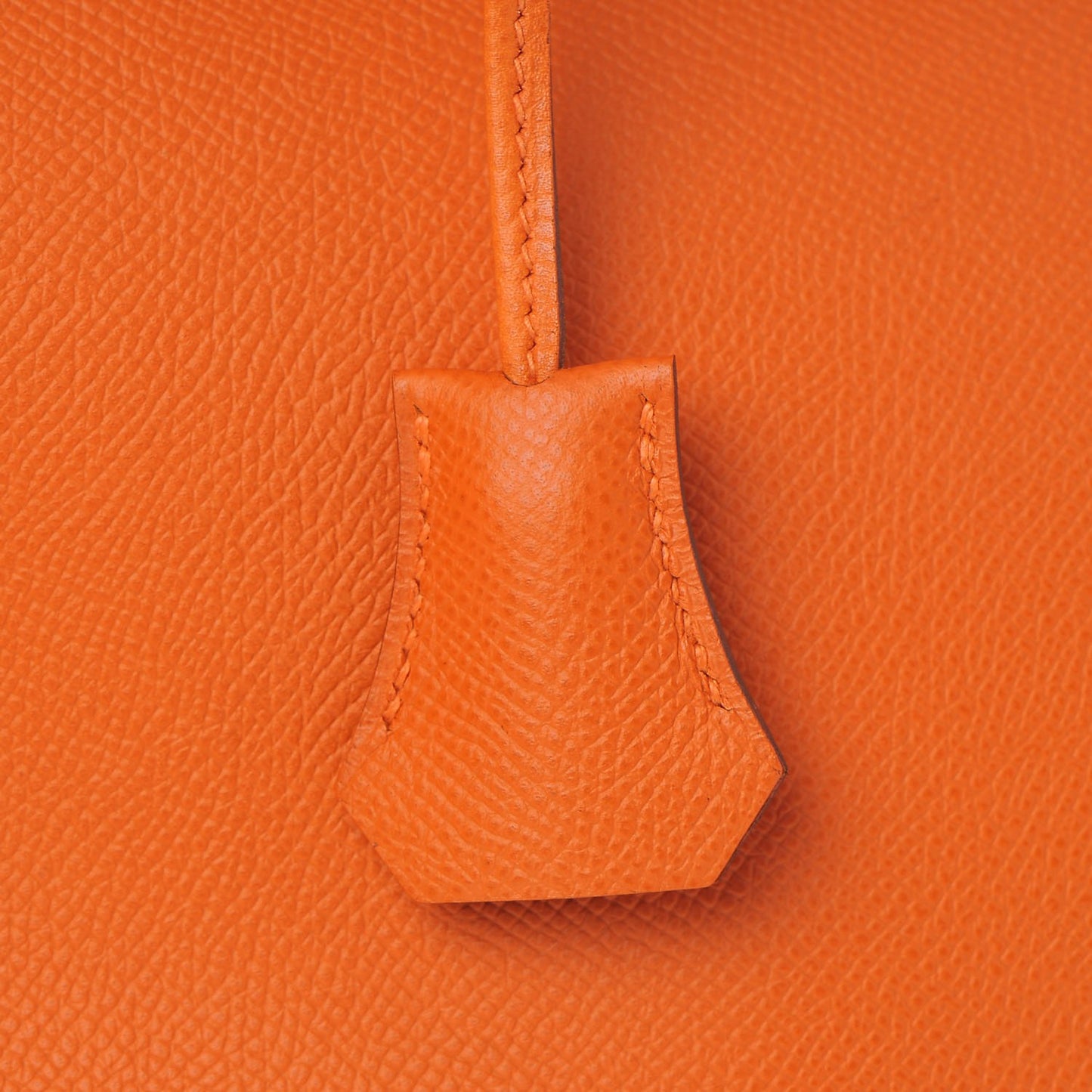 Epsom Birkin 35 Orange