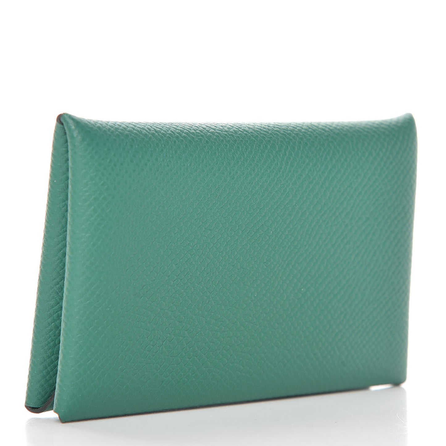 Epsom Calvi Card Case Vert Vertigo