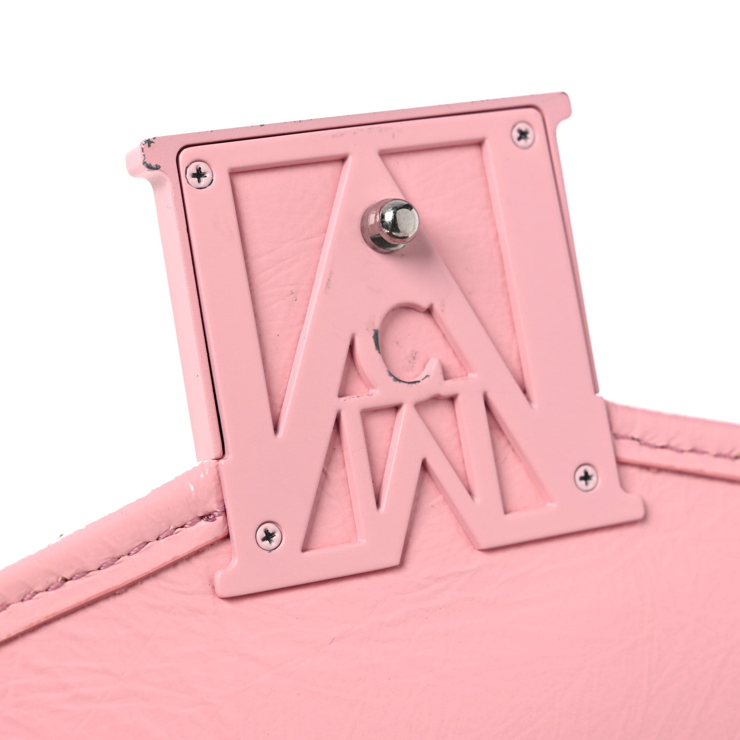 MCM Crash Calf Quilted Mini Travia Shoulder Bag Pink 12 of 13