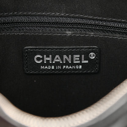 Chanel Aged Calfskin Quilted Large Working Vibe Camera Case Black 5 of 10