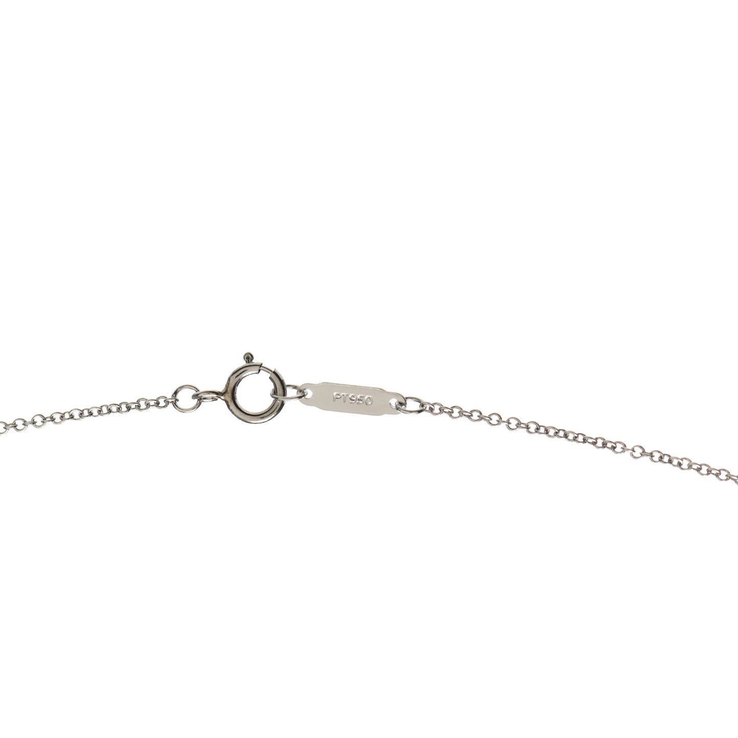 Platinum Diamond Mini Paper Flowers Cluster Pendant Necklace