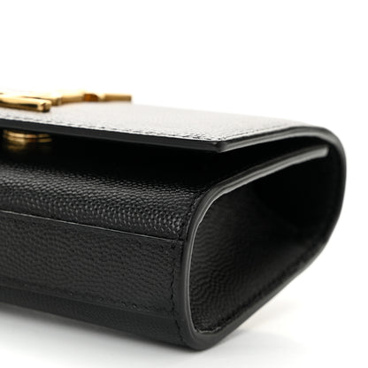Saint Laurent Grain De Poudre Monogram Kate Belt Bag Black 9 of 10