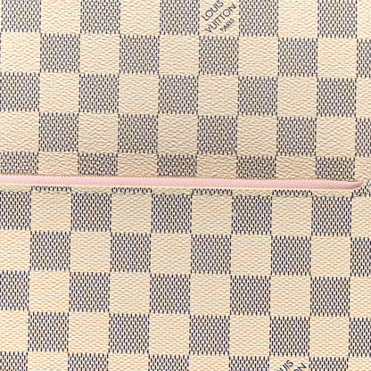 Louis Vuitton Damier Azur Neo Neverfull MM Rose Ballerine 8 of 25